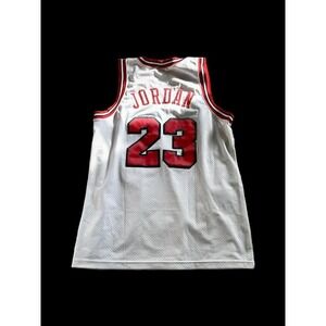 Nike Teams 90's Chicago Bulls Michael Jordan #23 Jersey Sz Large Y2K